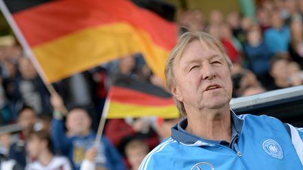 Keine leichte Mission. U-23-Bundestrainer Horst Hrubesch.