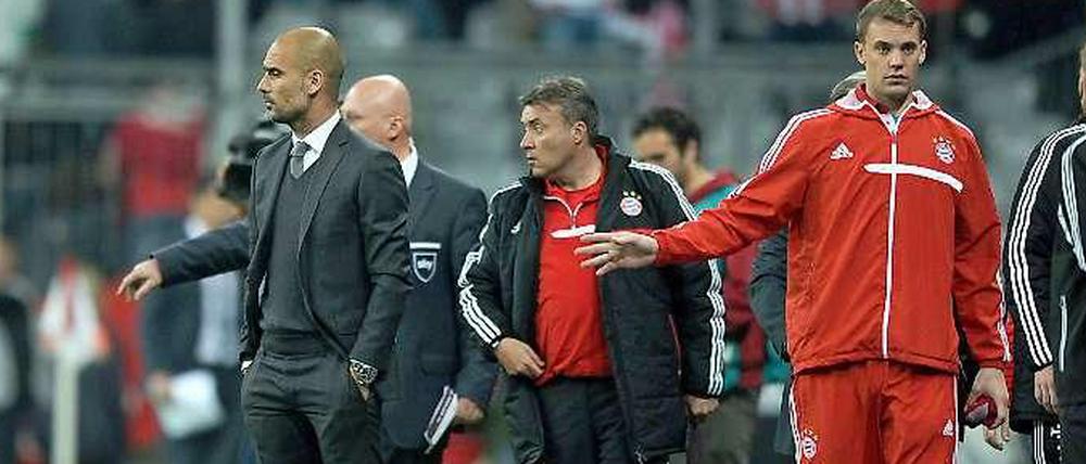 Manuel Neuers Einsatz ist für das Pokal-Halbfinale fraglich.