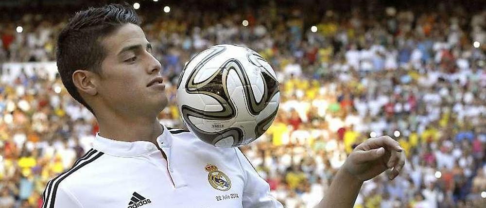 Real Madrid hat sich einen Star gekauft: James Rodriguez.