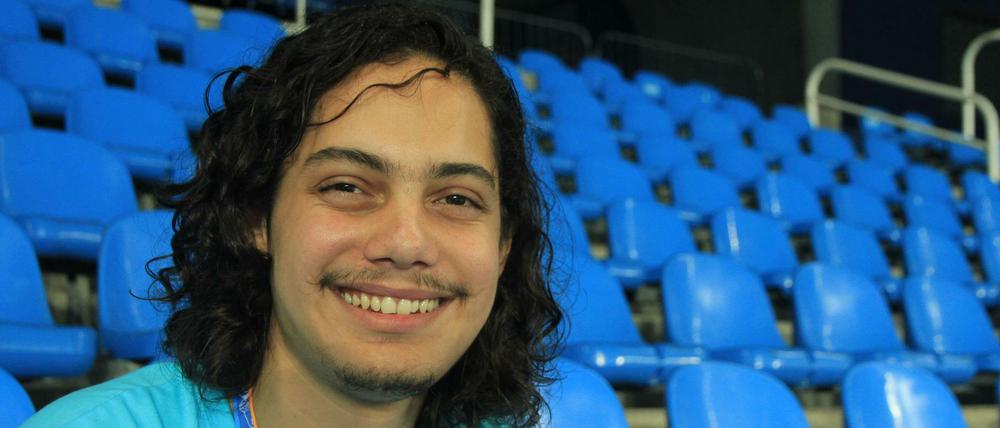João Pedro Soares, 22 Jahre, ist Journalismus-Student. leidenschaftlicher Fußballer und Teil des deutsch-brasilianischen Nachwuchsreporter-Teams für die Paralympics-Zeitung (PZ) in Rio.
