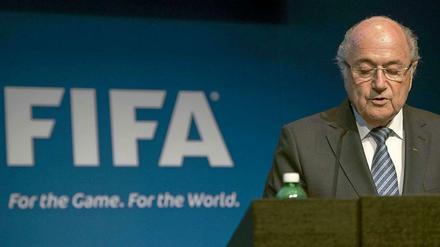 Joseph Blatter ist der integere Hüter des Weltfußballs - im Film.