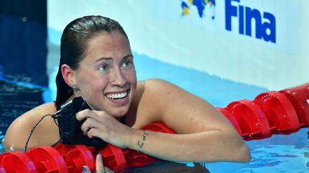 Sarah Köhler wird Siebte über 800 Meter Freistil und schwimmt dabei so schnell wie noch nie zuvor in ihrer Karriere.
