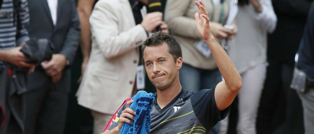 Dramatische Niederlage gegen Andy Murray: Philipp Kohlschreiber ist aus den French Open ausgeschieden.