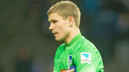 Thomas Kraft ist wieder fit. Ob auch noch die Nummer eins bei Hertha ist?