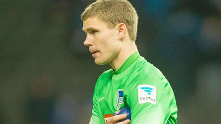 Thomas Kraft könnte Hertha in Augsburg fehlen.