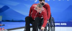 Das lettische Rollstuhlcurling-Team wollte nicht gegen Russland antreten.
