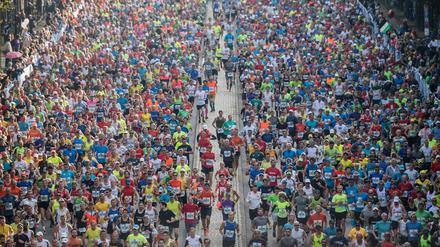 41.000 auf der Straße und viele Debütanten. Berlin ist für viele Erst-Marathonies besonders reizvoll.