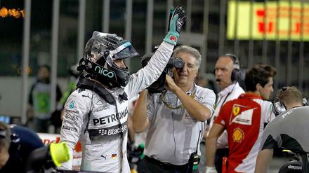 Beste Vorraussetzungen: Mercedes-Pilot Nico Rosberg hat das Qualifying von Abu Dhabi gewonnen