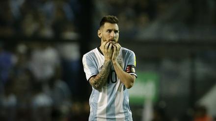 Sieht auch die alarmierende Lage - Argentiniens Lionel Messi