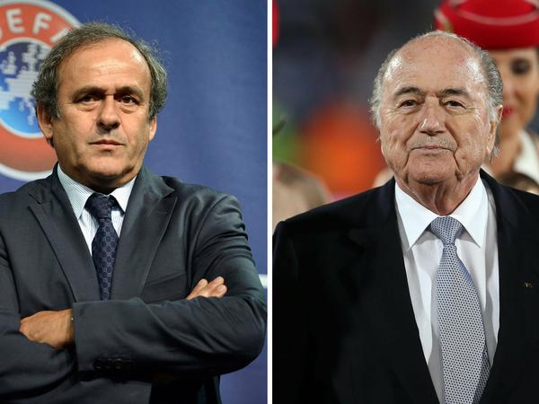Michele Platini, Präsident der Uefa, gilt als Widersacher von Fifa-Präsident Sepp Blatter.