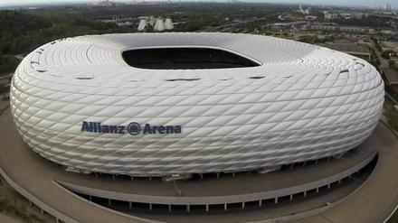 In der Endausscheidung um die Vergabe des EM-Finales 2020: München und die Allianz-Arena.