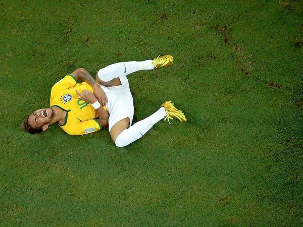 Neymar wird Brasilien im restlichen Turnierverlauf fehlen, er erlitt im Spiel gegen Kolumbien einen Wirbelbruch. 