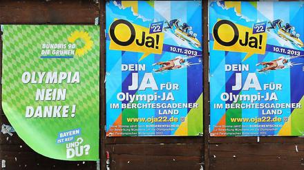 Dagegen oder dafür? In Bayern ist Olympia-Wahlkampf.