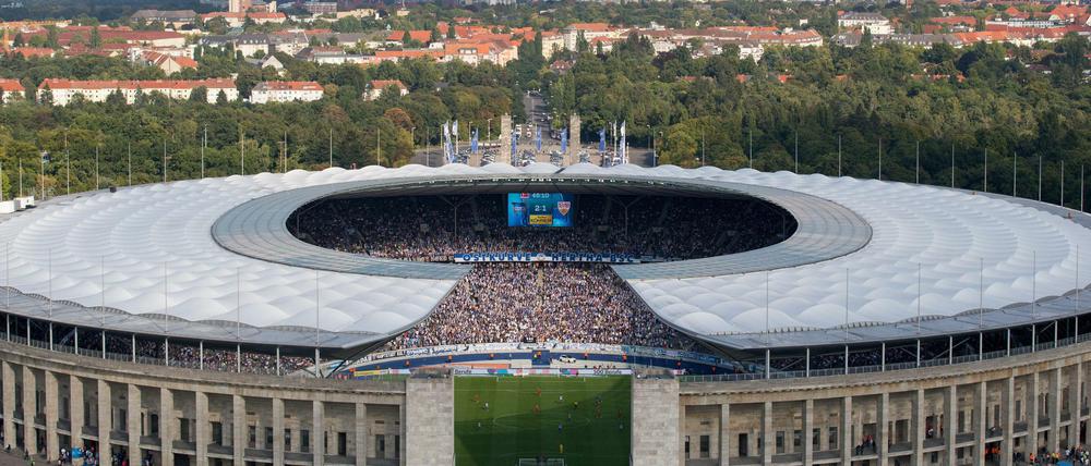 Das Olympiastadion ist Austragungsort des letzten großen Leichtathletik-Meetings in Deutschland. 