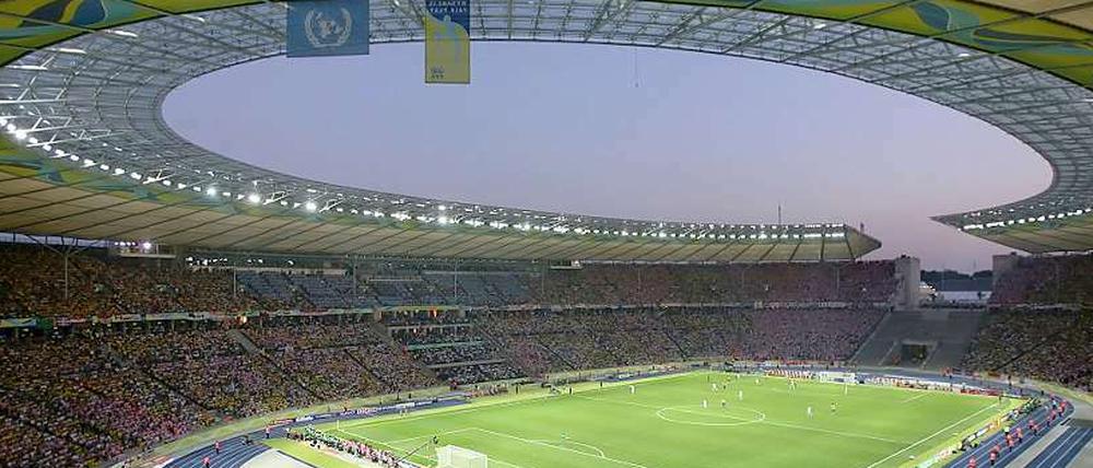 Im Berliner Olympiastadion könnten 2020 drei EM-Spiele stattfinden.