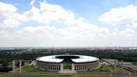 Olympia ist noch ganz weit weg vom Berliner Olympiastadion.