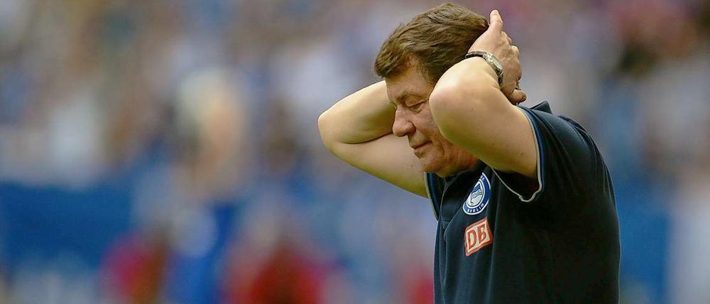 Ob Otto Rehhagel noch dran glaubt? Für Hertha geht es gegen Hoffenheim um die allerletzte Chance auf den Klassenerhalt.