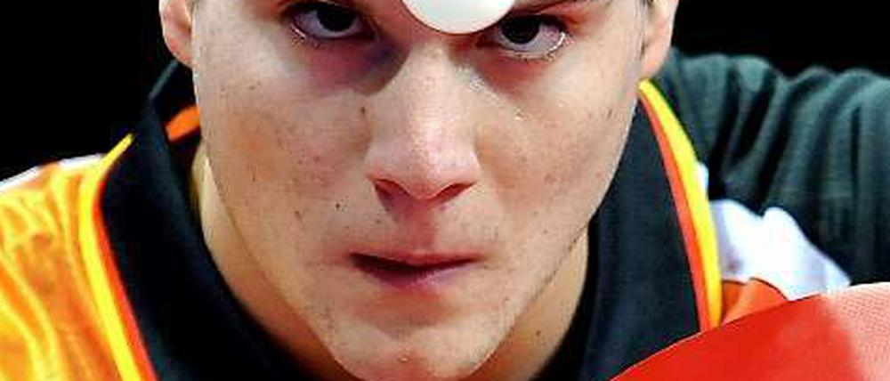 Positive A-Probe bei Tischtennis-Profi Dimitrij Owtscharow. Der 22 Jahre alte Sportler bestreitet Doping.