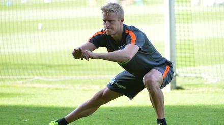 Per Skjelbred ist auf dem Weg der Besserung und könnte am Samstag in Ingolstadt wieder für Hertha auflaufen.