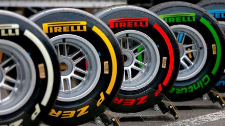 Pirelli stellt die Reifen für die Formel-1-Teams.