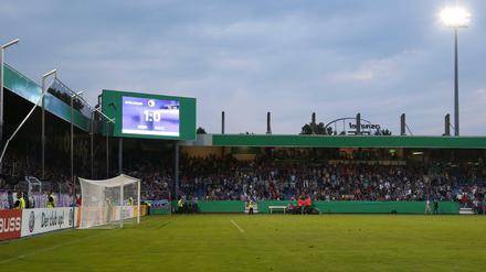 Temporäres Heim für die Sportfreunde. In der Arena von Osnabrück empfängt Lotte den BVB.