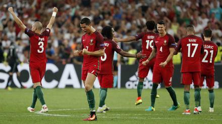 Auf den Punkt gebracht. Portugal elfmetert sich ins Halbfinale.