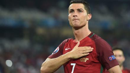 Cristiano Ronaldo steht mit Portugal im Halbfinale.