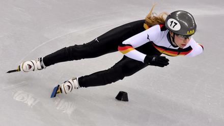 Deutsche Shorttrack-Königin. Anna Seidel will auch die olympischen Kurven meistern.