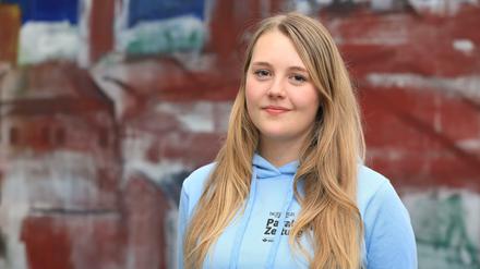 Lea Stratmann, Nachwuchsredakteurin der "Paralympics Zeitung" | Junior journalist of "Athletes and Abilities"