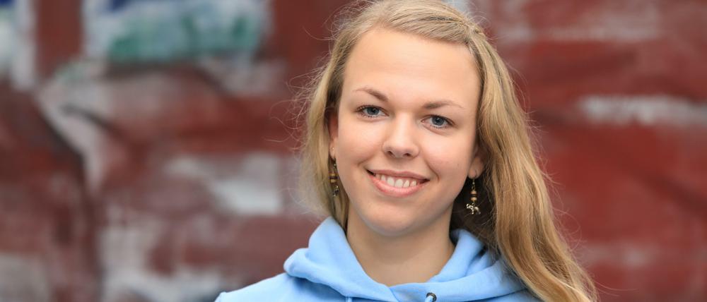 Marie Menke, Nachwuchsredakteurin der "Paralympics Zeitung" | Junior journalist of "Athletes and Abilities"