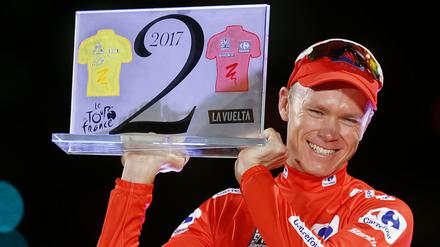 Zwei sind gut, drei noch besser: Tour- und Vuelta-Sieger Christopher Froome.