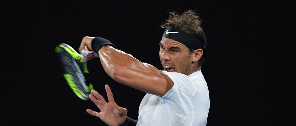 Rafael Nadal hat mit viel Willem und viel Power das von vielen erhoffte Finale bei den Australian Open gegen Roger Federer erreicht.