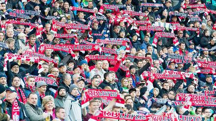 Die Anhängerschaft von RB Leipzig wächst - zumindest in Leipzig.
