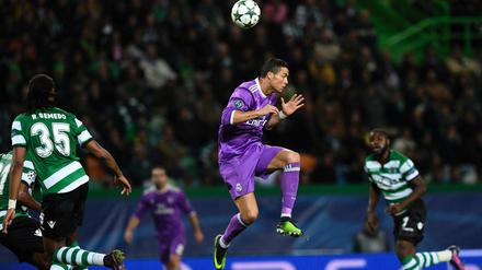 Dieses Mal ohne eigenen Treffer gegen seinen Jugendverein: Cristiano Ronaldo.