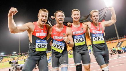 Am zehnten Wettkampftagen holte das deutsche Team die achte Goldmedaille.