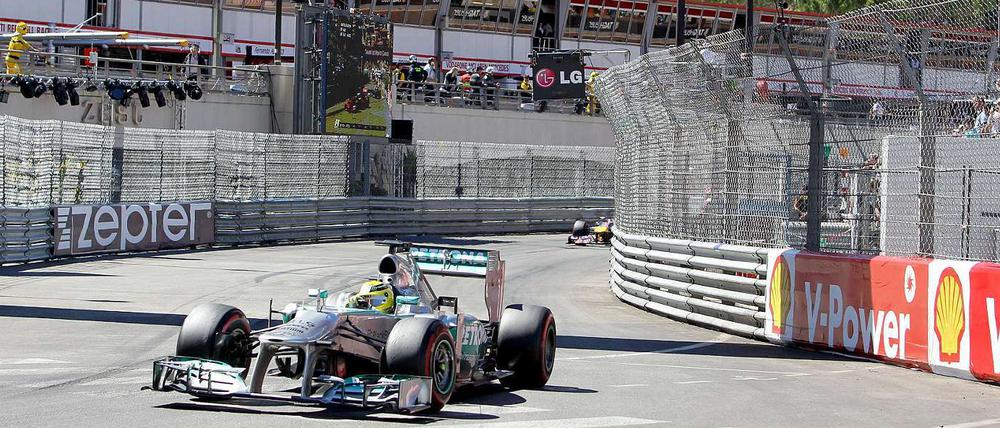 Reifenärger nach dem Triumph. Nico Rosberg.