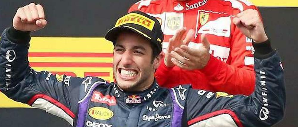 Formel-1-Pilot Daniel Ricciardo hat den Großen Preis von Ungarn gewonnen. 