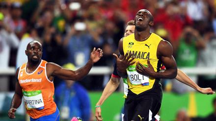 Freude sieht anders aus: Für Usain Bolt reicht das bloße Gewinnen als Herausforderung nicht mehr aus. 