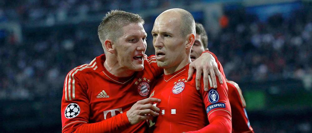 Weiter mit Robben. Bayern-Fans und Mitspieler können sich auf für die nächsten zwei Jahre auf Tore des Niederländischen Vizeweltmeisters freuen.