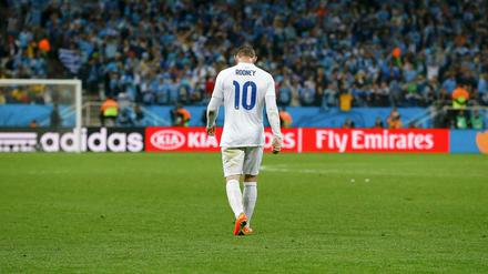 Sündenbock? Wayne Rooney konnte Englands Nationalmannschaft erneut keinen Erfolg bei einem großen Turnier bringen. 