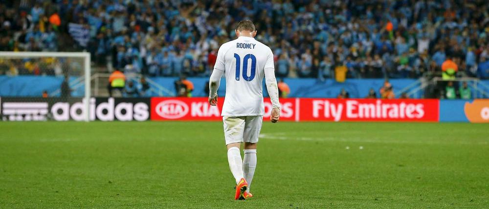 Sündenbock? Wayne Rooney konnte Englands Nationalmannschaft erneut keinen Erfolg bei einem großen Turnier bringen. 