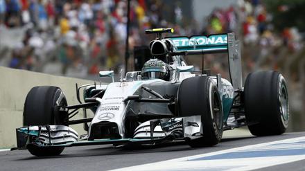 Startet in Brasilien von der Pole Position: Nico Rosberg