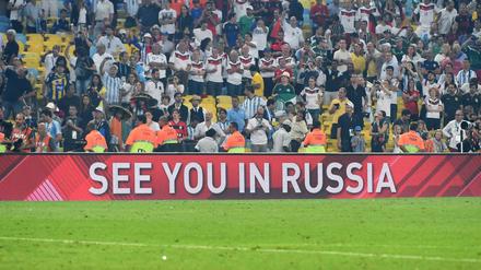 Boykottdrohung: Die EU erwägt offenbar, die WM 2018 in Russland zu boykottieren.
