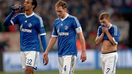 Zu groß für Schalke. Der deutsche Klub erlebte gegen Real Madrid ein Desaster. Beim 1:6 ließen die Schalker jeglichen Widerstandsgeist vermissen. 