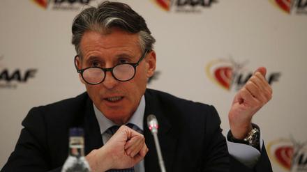 IAAF-Präsident Sebastian Coe sprach von wenigen Fortschritten auf Seiten Russlands.