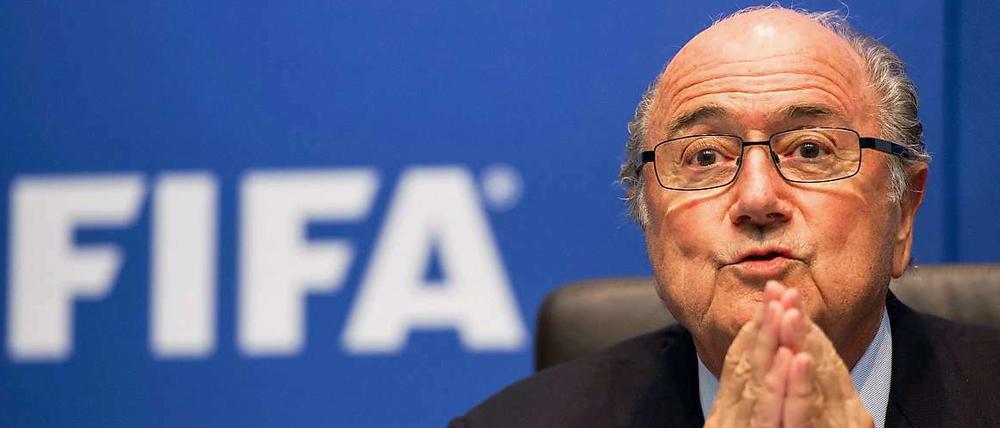 Joseph Blatter ist plötzlich zum Katar-Kritiker aufgestiegen.