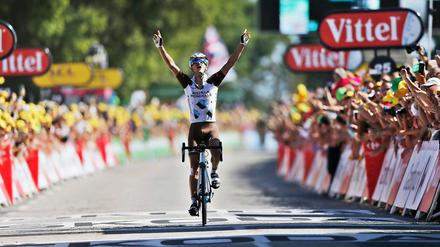 Alexis Vuillermoz ist der erste französische Sieger bei der diesjährigen Tour.