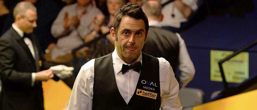 Andere gewinnen, er triumphiert. Andere verlieren, er zerschellt am Tisch: Ronnie O’Sulllivan, die Ikone des Snooker-Sports.