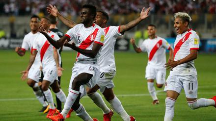 Pure Freude: Peru qualifiziert sich als letztes Team für die Fußball-WM 2018. 