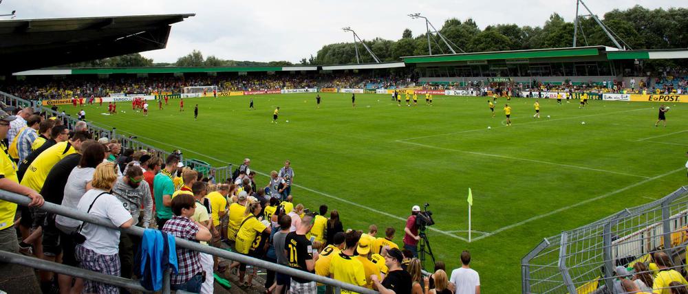 Der mittlerweile in die Fußball-Bezirksliga abgestürzte SV Wilhelmshaven kehrt trotz seines juristischen Erfolgs über die Verbände FIFA und DFB nicht in die Regionalliga zurück. 
